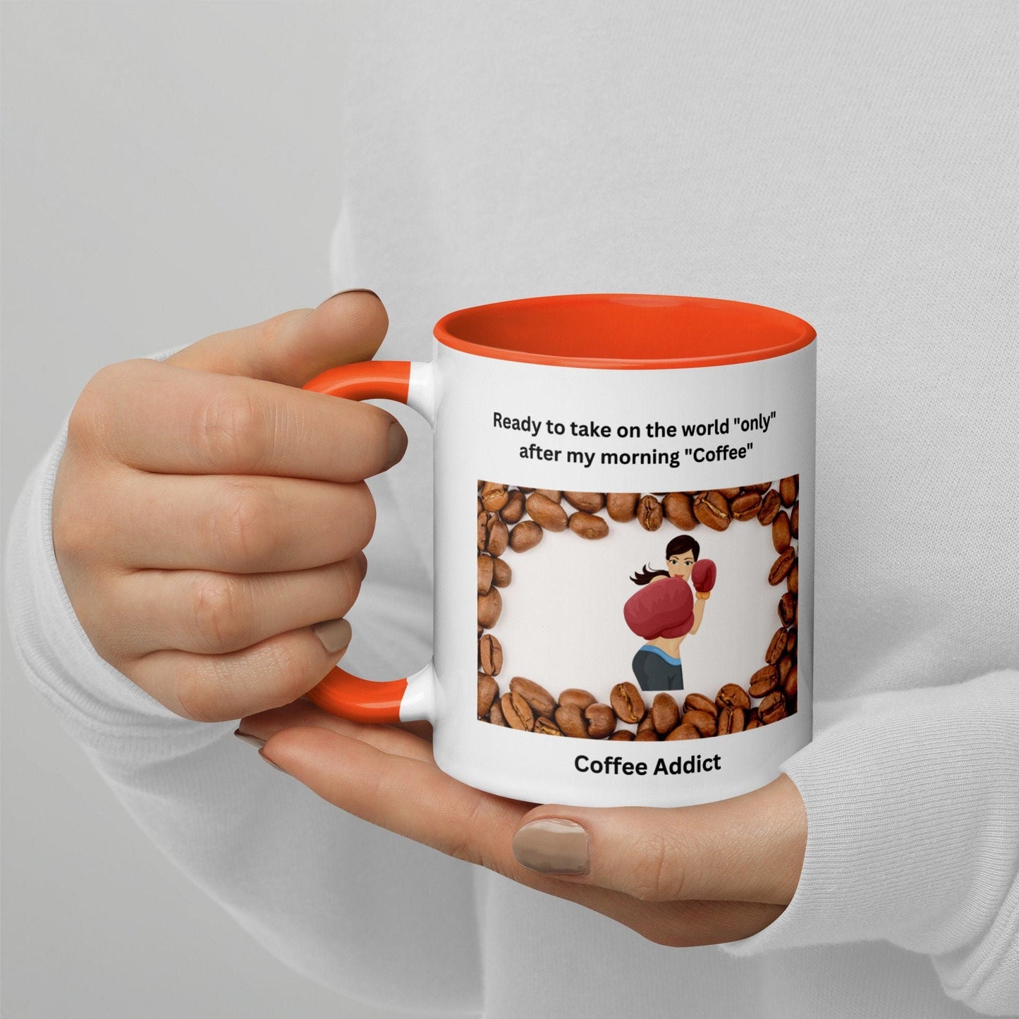 Coffee Addict Mug - Kadavil Krafts