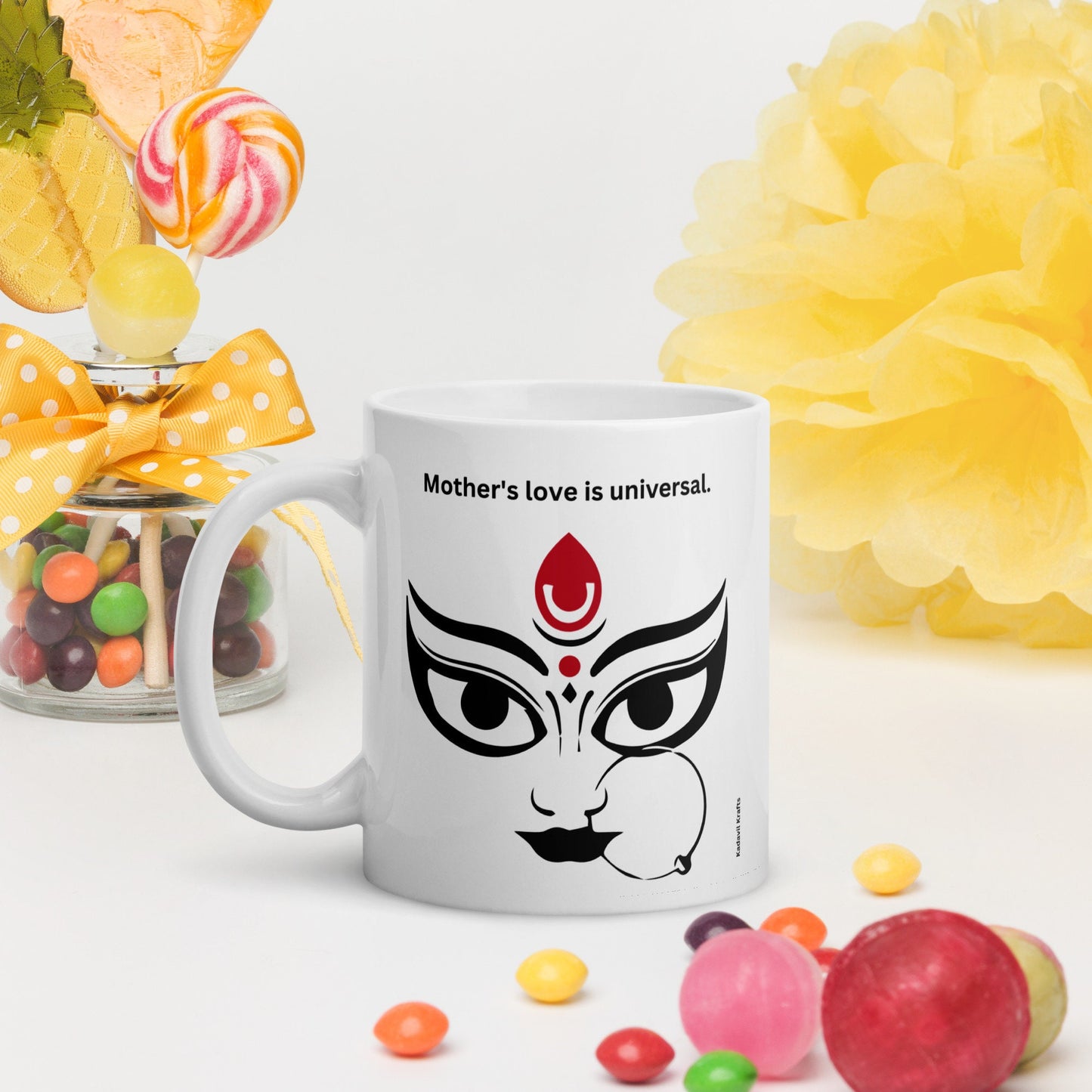 Divine Mother mug - Kadavil Krafts