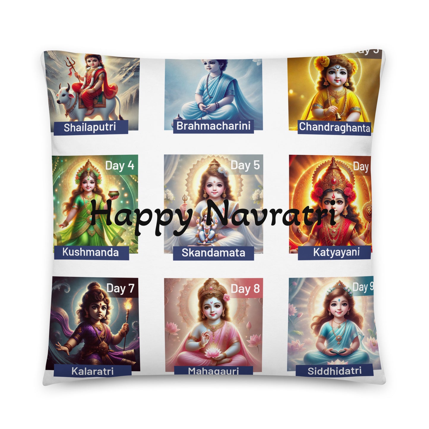 Navratri Basic Pillow