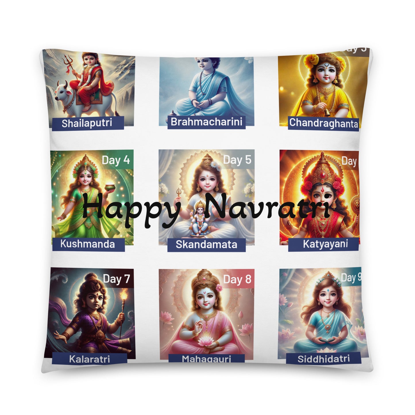Navratri Basic Pillow