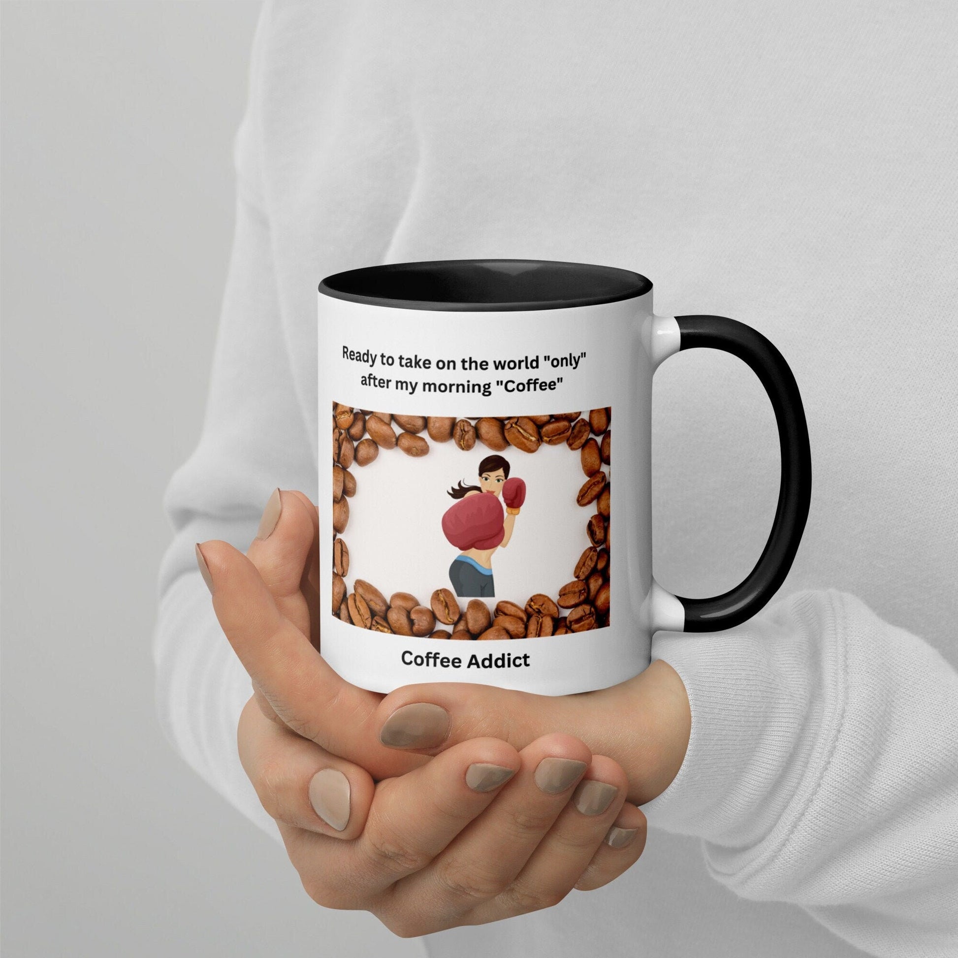 Coffee Addict Mug - Kadavil Krafts