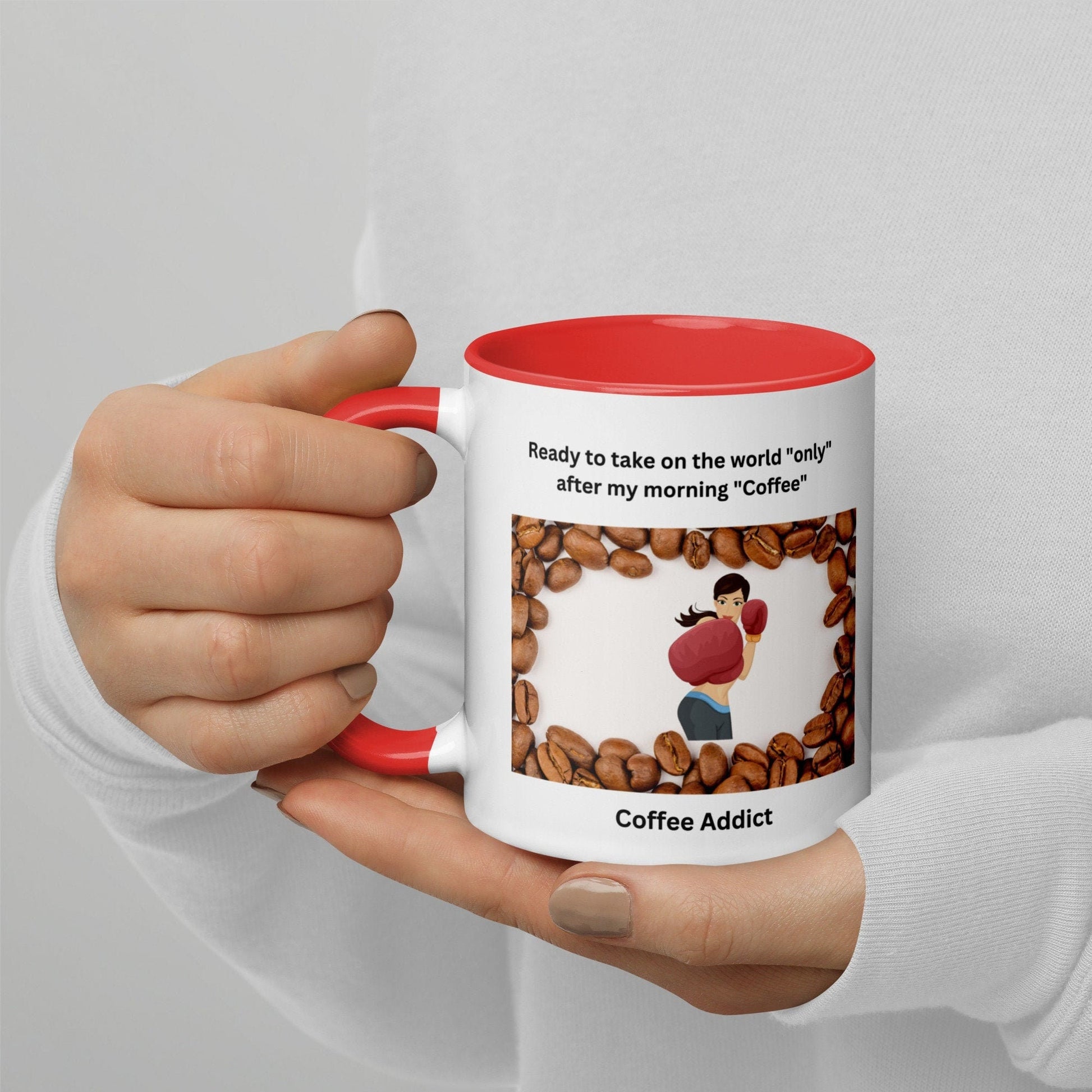 Coffee Addict Mug - Kadavil Krafts
