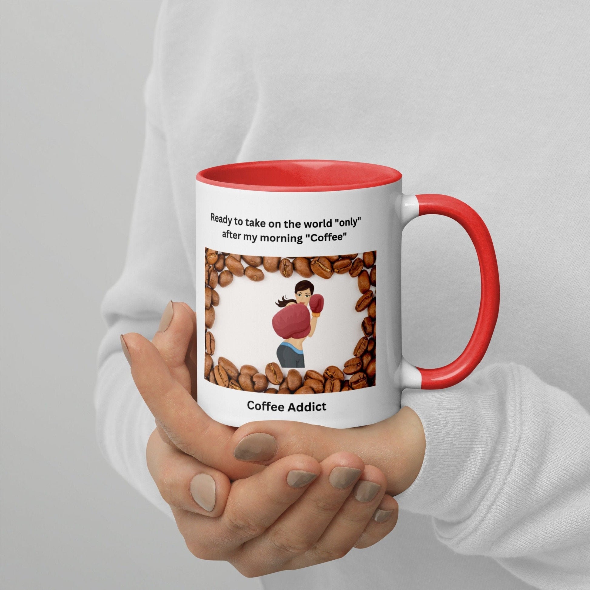 Coffee Addict Mug - Kadavil Krafts