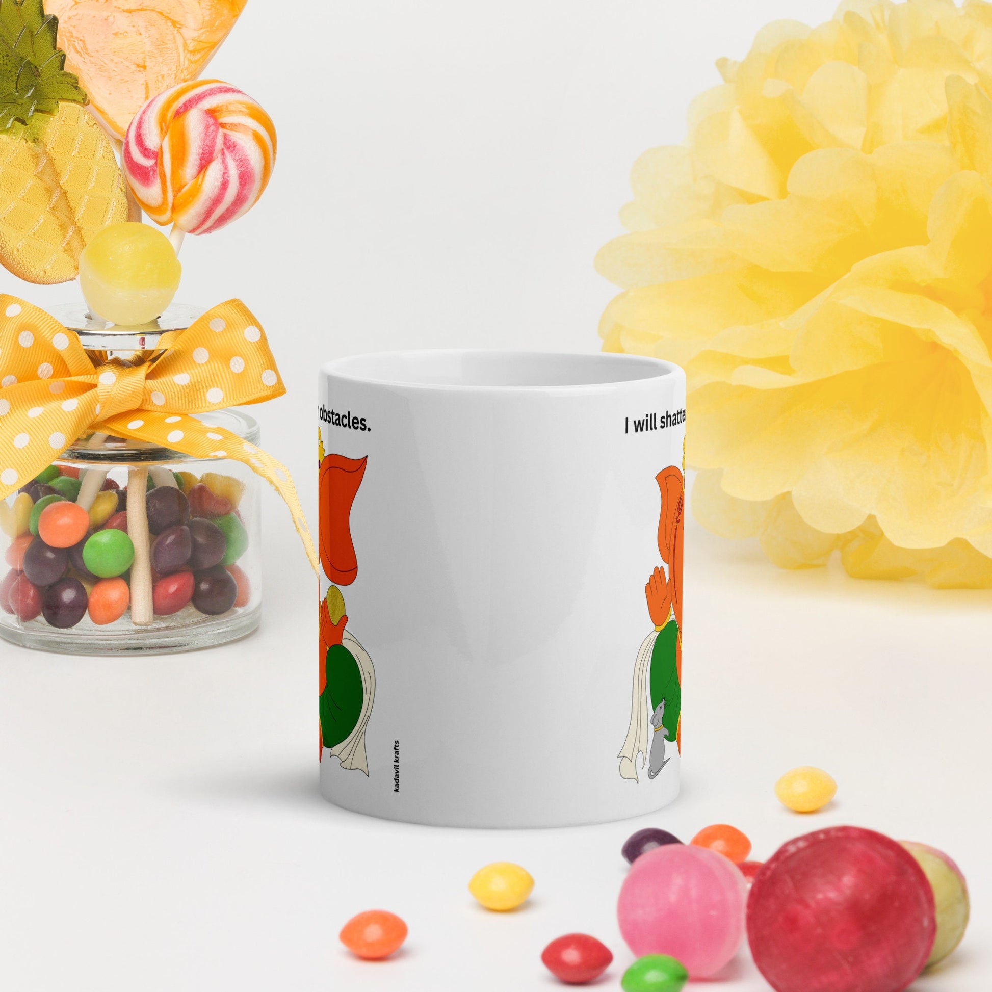 Ganesh Remover of Obstacles mug - Kadavil Krafts